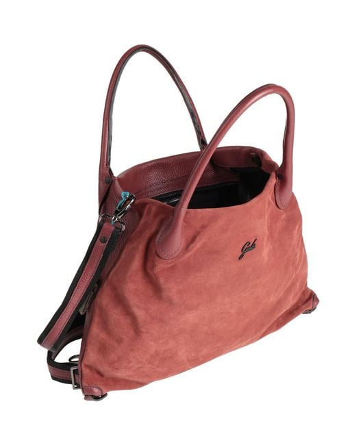 Gabs Red Handbag Calfskin