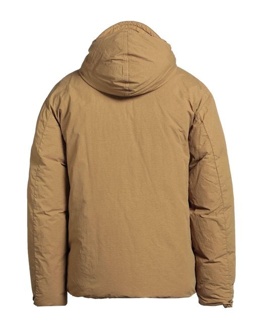 C P Company Brown Khaki Jacket Polyamide for men