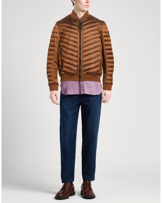 Paul & Shark Brown Bronze Puffer Nylon for men