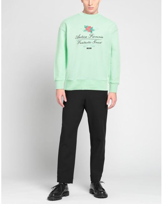 Sudadera MSGM de hombre de color Green