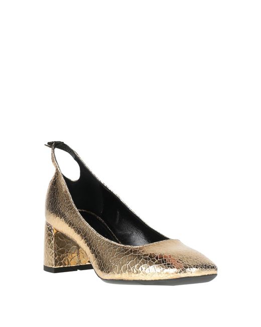 A.Bocca Natural Pumps Leather