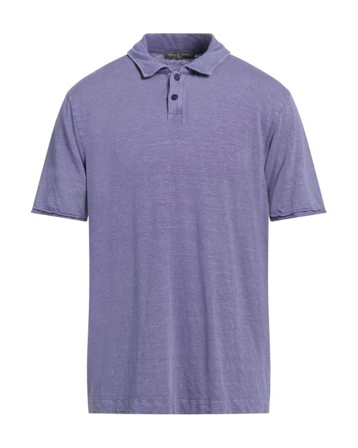 Polo Daniele Fiesoli de hombre de color Purple