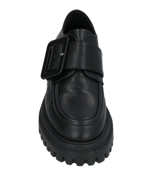 Halmanera Black Loafers Leather