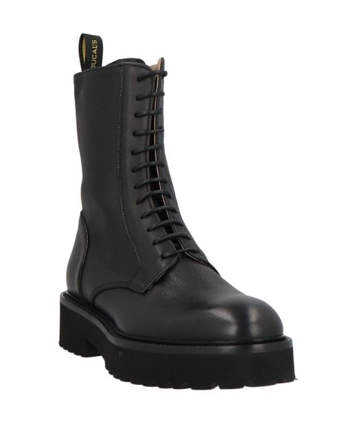 Doucal's Black Ankle Boots