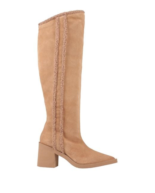 J.A.P. JOSE ANTONIO PEREIRA Brown Sand Boot Leather