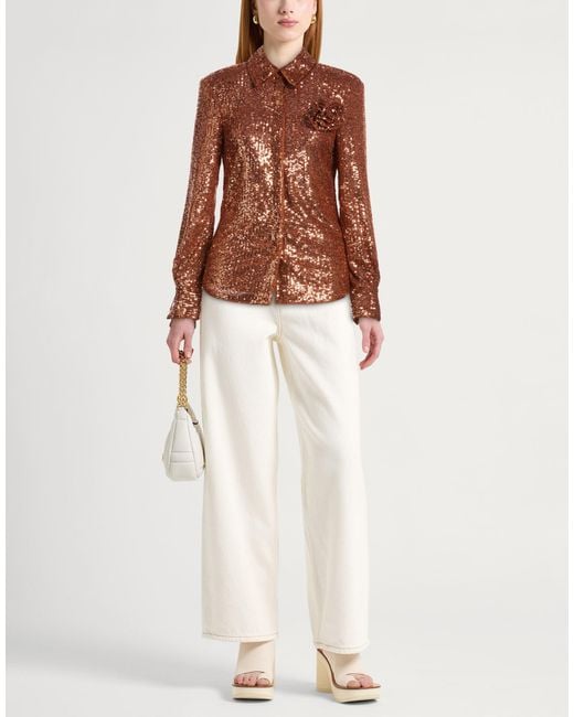 Blugirl Blumarine Brown Shirt
