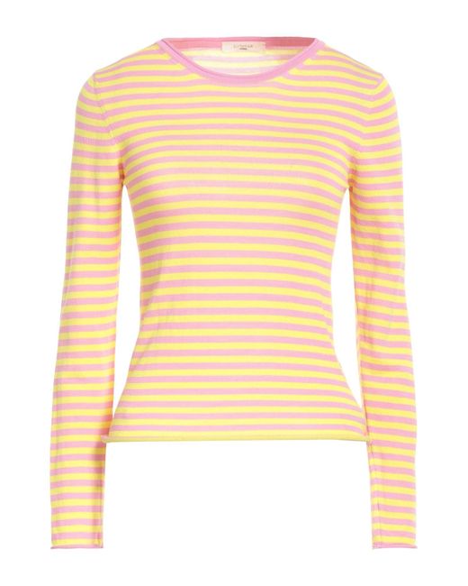 Zanone Yellow Sweater Cotton