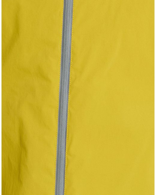 Herno Yellow Mustard Jacket Cotton, Polyurethane for men