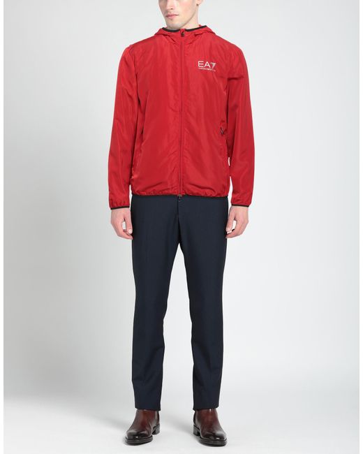 EA7 Red Jacket for men