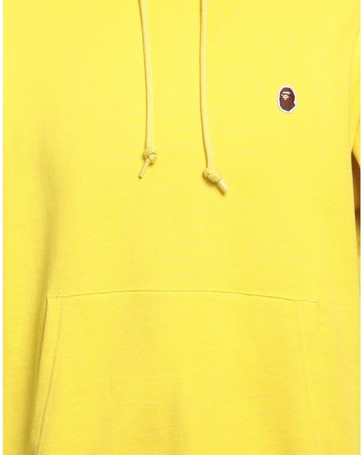 A Bathing Ape Sweatshirt in Yellow für Herren