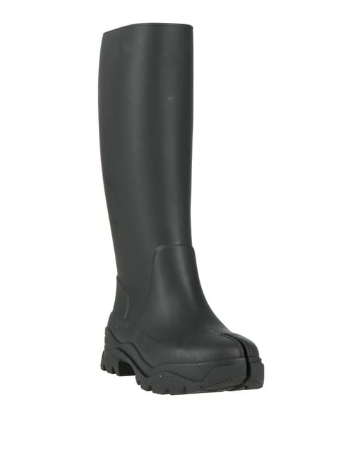 Maison Margiela Black Boot Rubber for men