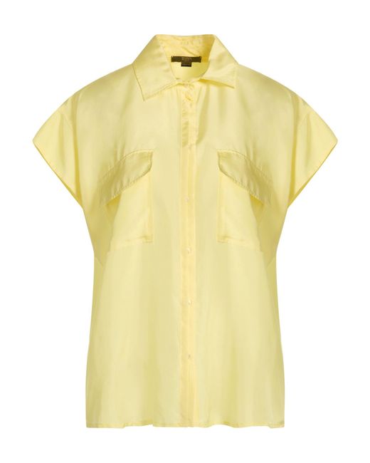 SEVENTY VENEZIA Yellow Shirt Silk