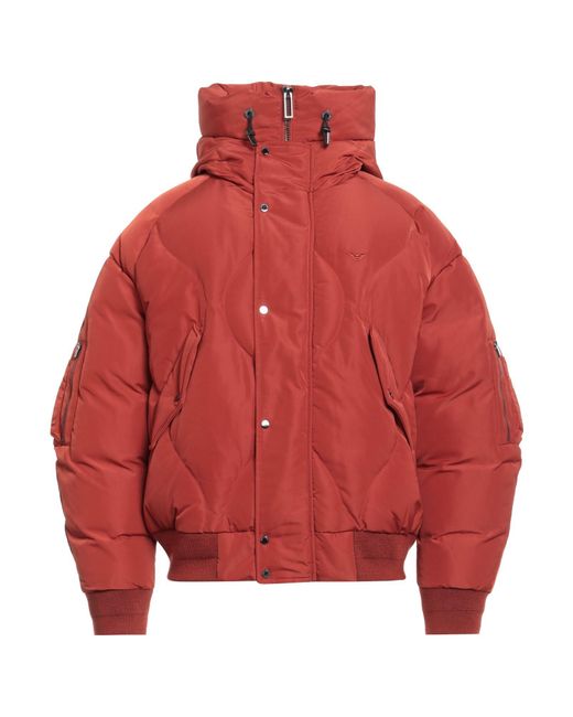 Emporio Armani Red Puffer for men