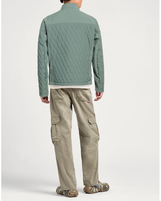 Colmar Green Puffer Polyester, Elastane for men