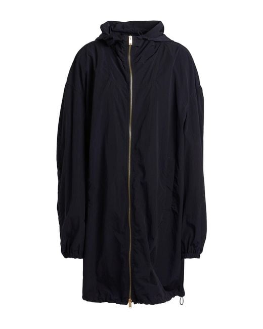 Fabiana Filippi Blue Overcoat & Trench Coat Polyamide