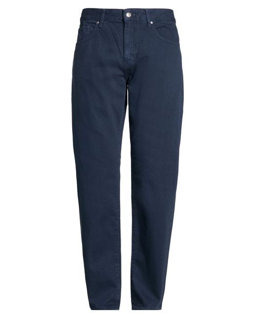 ARMANI EXCHANGE Blue Pants Cotton for men