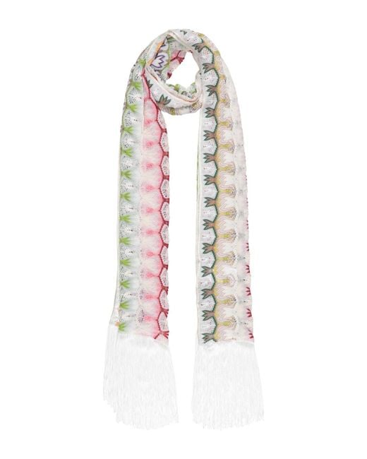 Missoni White Scarf