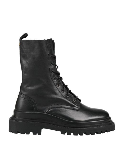 Isabel Marant Black Ankle Boots Calfskin