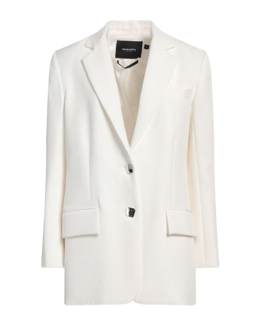 retroféte White Blazer