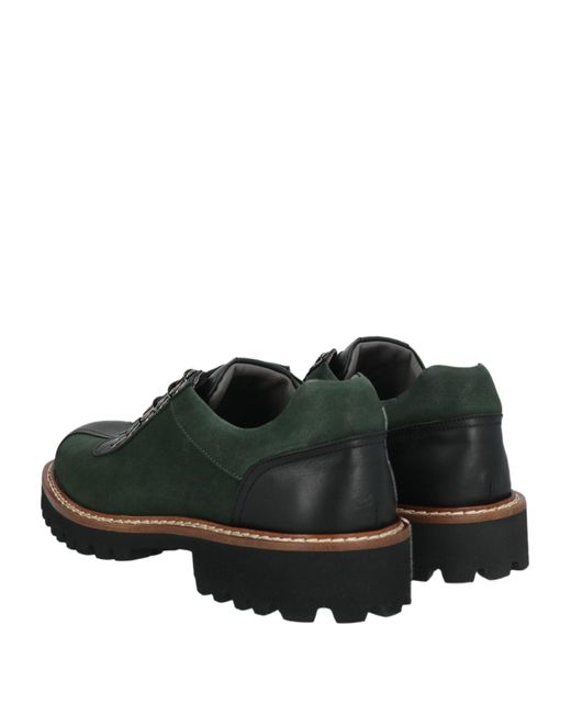 Pollini Green Lace-up Shoes for men