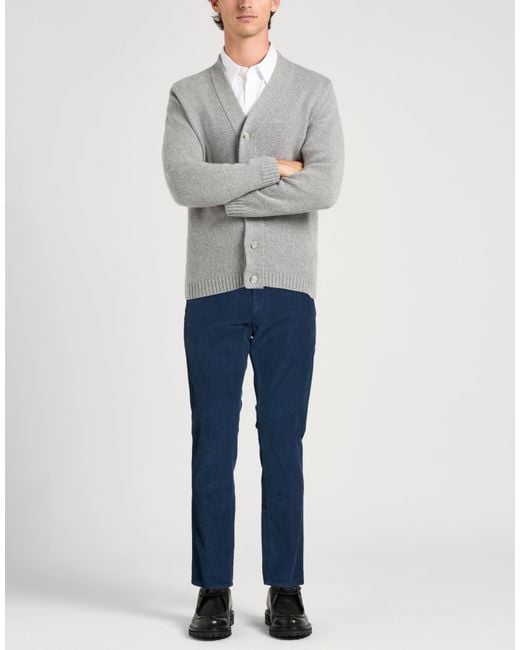 Dondup Blue Pants Cotton, Elastane for men