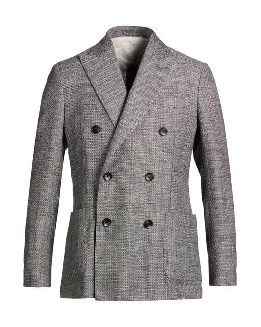 Lardini Gray Blazers for men