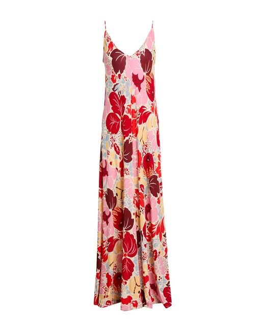 Siyu Red Maxi Dresses