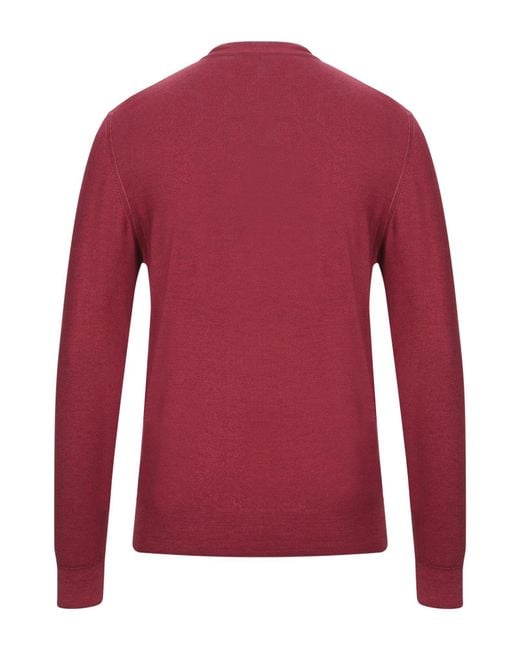 Fedeli Red Jumper for men