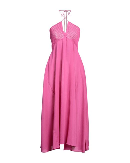 Cacharel Pink Midi Dress