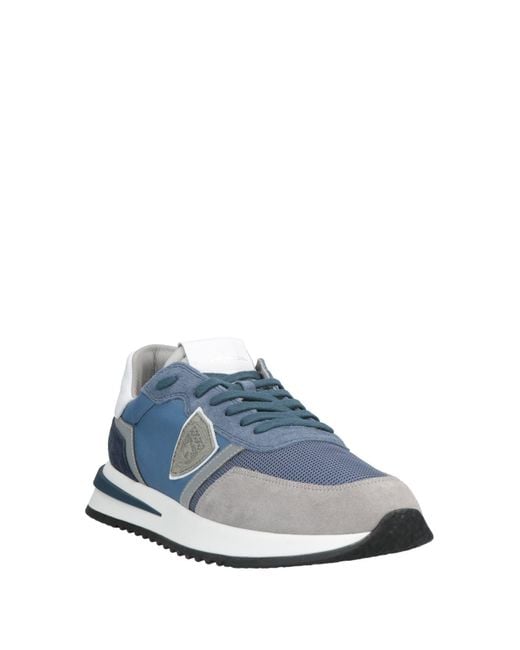 Philippe Model Blue Trainers for men