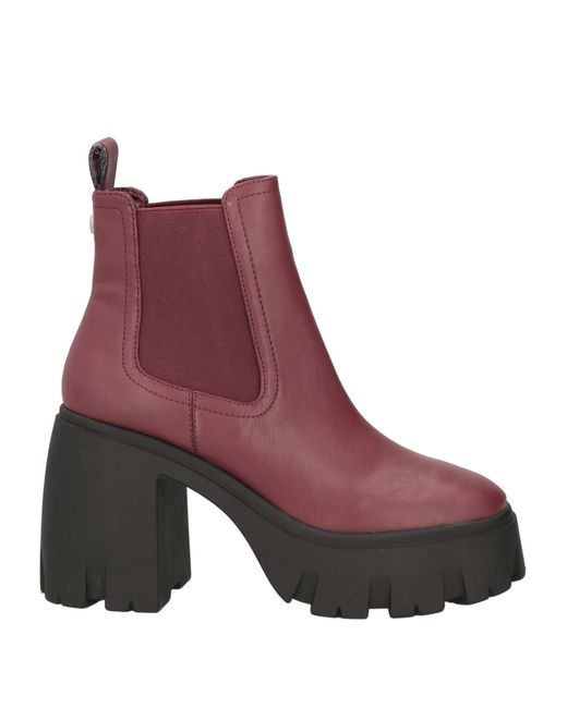Steve Madden Purple Ankle Boots