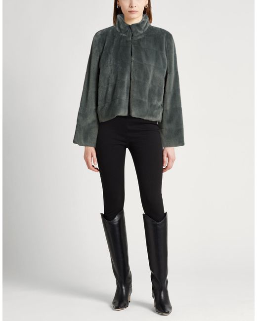 Marella Green Shearling & Teddy