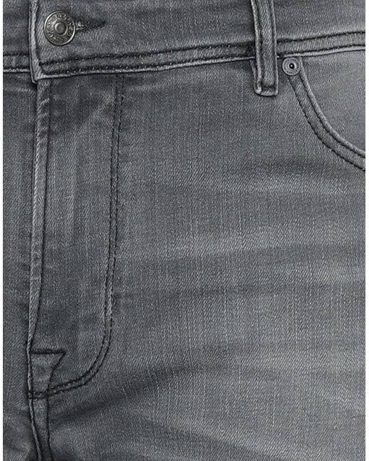 Brooksfield Denim Trousers in Gray for Men | Lyst