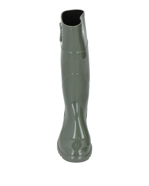 Pinko Green Boot Rubber