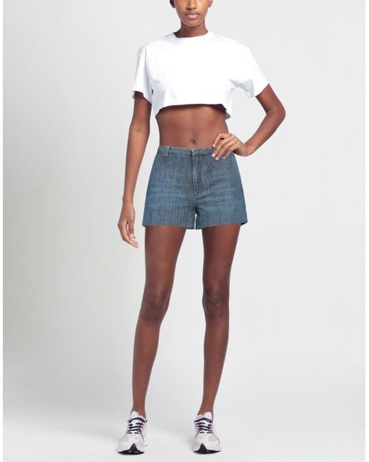 Haikure Blue Denim Shorts