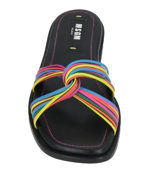 MSGM White Sandals