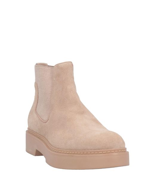 Santoni Natural Ankle Boots