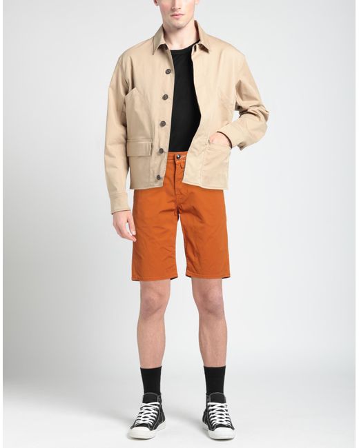 Jacob Coh?n Orange Shorts & Bermuda Shorts for men