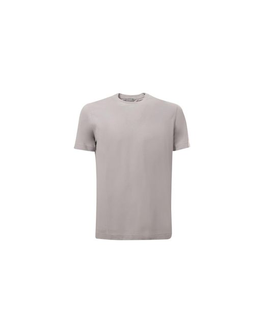 T-shirt di Zanone in Gray da Uomo
