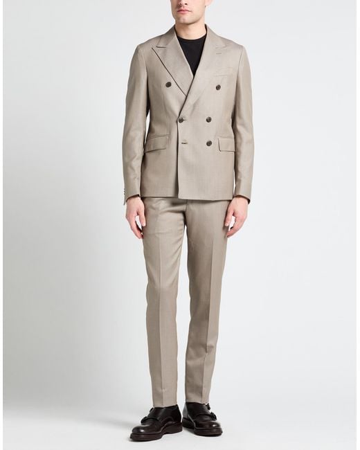 Brian Dales Gray Suit for men