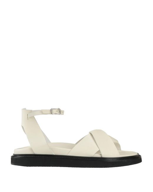 Gentry Portofino White Sandals