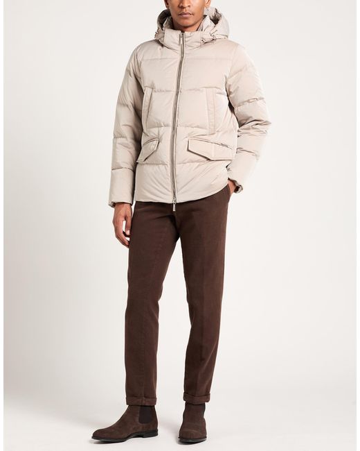 Moorer Natural Puffer Polyester for men