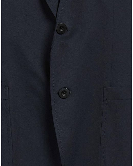 Montedoro Blue Midnight Blazer Polyester for men