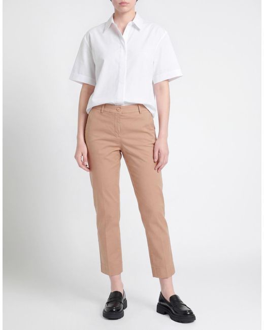 Via Masini 80 Natural Trouser