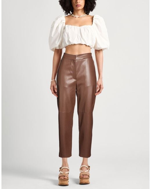 Pantalone di Alpha Studio in Brown