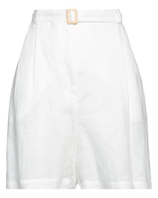 Liviana Conti White Shorts & Bermuda Shorts