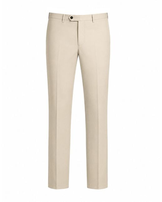 PT Torino Natural Pants Cotton, Silk, Elastane for men