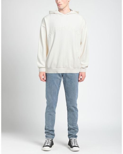 Philippe Model White Sweatshirt for men