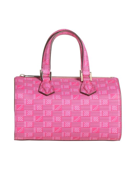 Moreau Paris Pink Fuchsia Handbag Calfskin