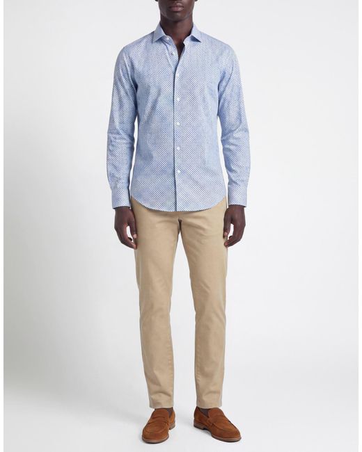 BASTONCINO Blue Shirts for men
